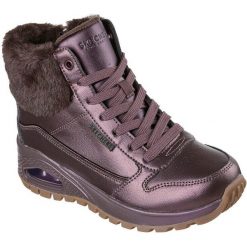 Buty Skechers Uno Rugged-galactic Heights, Kobiety. Fioletowe obuwie sportowe damskie Skechers, bez wzorów, ze skóry ekologicznej, na fitness i siłownię. Za 690.00 zł.