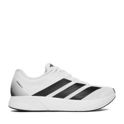 Sneakersy adidas. Białe buty sportowe męskie Adidas, bez zapięcia, do biegania. Za 219.99 zł.