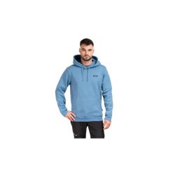 Bluza turystyczna męska P-6 Label Uprisal Hoody. Niebieskie bluzy męskie Patagonia, m, bez wzorów, z materiału, z kapturem. Za 439.99 zł.