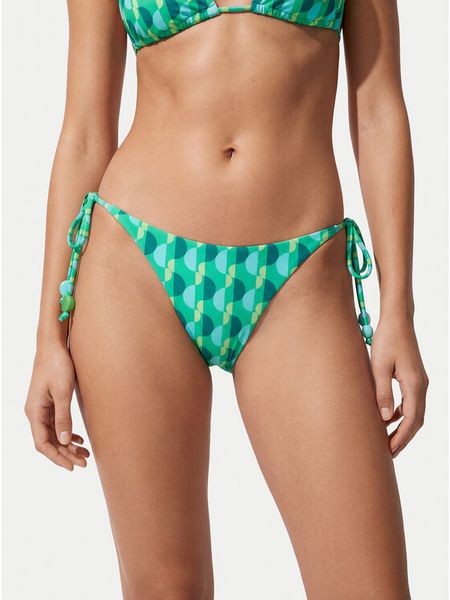 Seafolly Dół od bikini Sorrento 40651-277 Zielony. Zielone bikini damskie Seafolly, bez wzorów. Za 305.99 zł.