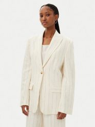 Kontatto Marynarka MA3009C E25MA4C.11 Beżowy Oversize. Brązowe żakiety damskie Kontatto, bez wzorów, z wiskozy. Za 439.99 zł.