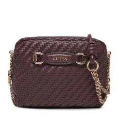 Torebka Guess. Czerwone torebki do ręki damskie Guess, z aplikacjami, bez dodatków. Za 309.99 zł.