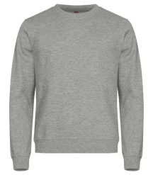 Clique Miami Roundneck – uniseks bluza z bawełny i poliestru z recyklingu, Grey. Szare bluzy męskie CLIQUE, xl, bez wzorów, z bawełny, bez kaptura. Za 165.72 zł.