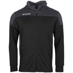 Bluza dresowa z kapturem i zamkiem błyskawicznym Stanno Pride. Czarne bluzy damskie STANNO, xl, bez wzorów, z dresówki, z kapturem. Za 248.45 zł.