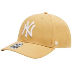 47 Brand New York Yankees MVP Cap, Czapka z daszkiem dla dorosłych. Żółte czapki i kapelusze męskie 47 Brand, bez wzorów, z wełny, sportowe. Za 178.00 zł.