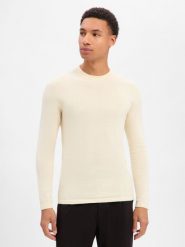 Drykorn Męski sweter z dzianiny z wełną - Irmino Mężczyźni Bawełna biały jednolity, XL. Białe swetry przez głowę męskie DRYKORN, m, bez wzorów, z bawełny, bez kołnierzyka. Za 499.95 zł.