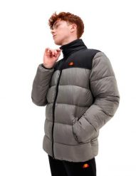 Kurtka ocieplana męska Ellesse Caloroso Padded. Szare kurtki męskie Ellesse, m, bez wzorów, z materiału, eleganckie, bez kaptura. Za 359.99 zł.