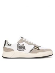 KARL LAGERFELD Sneakersy Z30986 S Biały. Białe buty sportowe dziewczęce KARL LAGERFELD, bez wzorów, ze skóry, bez zapięcia. Za 499.99 zł.