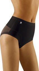 Wolbar Wol-Bar Diamond 3511 czarny L Majtki figi modelujące. Czarne bielizna wyszczuplająca Wolbar, l, bez wzorów. Za 67.99 zł.