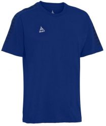 Koszulka piłkarska bawełniana męska Select T-shirt TORINO niebieska. Niebieskie t-shirty męskie Select, m, bez wzorów, z bawełny, bez kołnierzyka. Za 89.35 zł.