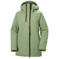 Długa kurtka narciarska damska Helly Hansen Nora. Zielone kurtki snowboardowe damskie Helly Hansen, bez wzorów, długie, bez kaptura, narciarskie. Za 1,536.00 zł.