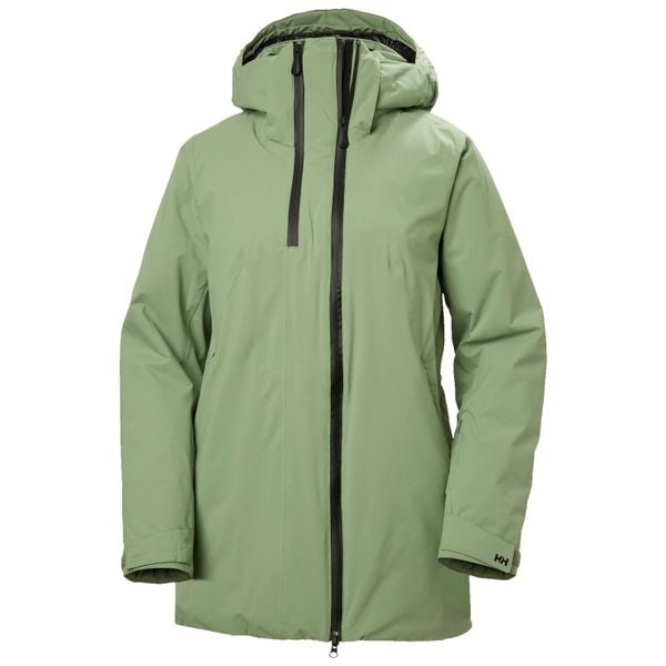 Długa kurtka narciarska damska Helly Hansen Nora. Zielone kurtki snowboardowe damskie Helly Hansen, bez wzorów, długie, bez kaptura, narciarskie. Za 1,536.00 zł.