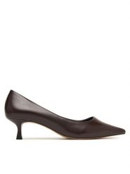Aldo Szpilki Rupari 14404601 Brązowy. Brązowe szpilki damskie Aldo, bez wzorów, ze skóry, bez obcasa, bez zapięcia. Za 339.99 zł.