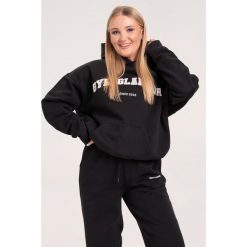 Bluza fitness damska Gym Glamour college. Czarne obuwie sportowe damskie GYM GLAMOUR, bez wzorów, na fitness i siłownię. Za 169.99 zł.