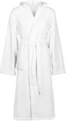 VidaXL vidaXL Szlafrok KINN Biały L bawełna. Białe szlafroki damskie vidaXL, l, bez wzorów, z bawełny, bez ramiączek, bez kaptura. Za 110.99 zł.