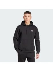 Adidas Bluza Trefoil Essentials IY4930 Czarny Regular Fit. Czarne bluzy męskie Adidas, l, bez wzorów, z bawełny, bez kaptura. Za 258.99 zł.
