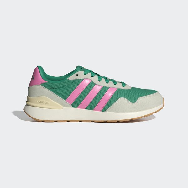 Buty Run 60s 4.0. Czerwone obuwie sportowe damskie Adidas, bez wzorów, do biegania. W wyprzedaży za 176.12 zł.