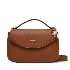 Torebka Guess. Brązowe torebki do ręki damskie Guess, z aplikacjami, klasyczne, bez dodatków. Za 639.99 zł.
