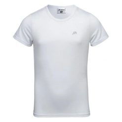 Koszulka dla dzieci Martes Simi. Białe t-shirty dla chłopców MARTES, bez wzorów, z elastanu, bez ramiączek. Za 46.08 zł.