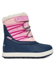 Merrell Śniegowce Snow Bank 5 MK168434 Różowy. Czerwone buty zimowe dziewczęce Merrell, bez wzorów, z materiału, bez zapięcia. Za 349.99 zł.