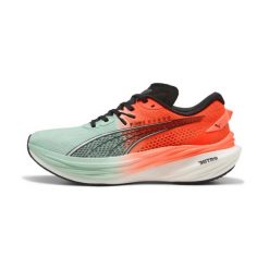 Damskie buty do biegania Puma Deviate Nitro 3 Hyrox. Zielone obuwie sportowe damskie Puma, bez wzorów, z materiału, do biegania. Za 658.70 zł.