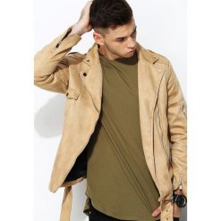 Camelowa Ramoneska Determine. Kurtki męskie Born2be. Za 269.99 zł.