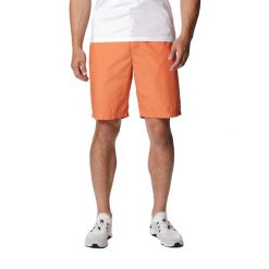 Spodenki trekkingowe męskie Columbia Washed Out. Brązowe krótkie spodenki sportowe męskie Columbia, m, bez wzorów, trekkingowe. Za 79.99 zł.