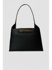 Just Cavalli Torebka 77RA4BD5 Czarny. Czarne torebki do ręki damskie Just Cavalli, bez wzorów, ze skóry, bez dodatków. Za 529.99 zł.