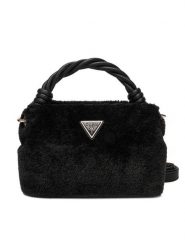Guess Torebka Shaida HWWS81 43110 Czarny. Czarne torebki do ręki damskie Guess, z aplikacjami, z materiału, bez dodatków. Za 509.99 zł.
