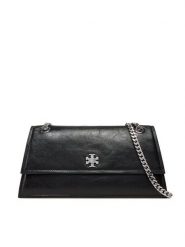 Tory Burch Torebka Kira Turnlock 167058 Czarny. Czarne torebki do ręki damskie Tory Burch, bez wzorów, ze skóry, wizytowe, bez dodatków. Za 2,689.00 zł.