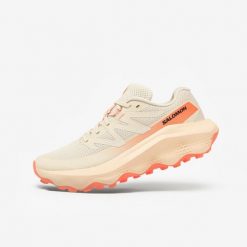 Second Life - Buty do biegania w terenie damskie Salomon... - Stan Doskonały. Brązowe obuwie sportowe damskie Salomon, bez wzorów, z gumy, do biegania. Za 424.99 zł.
