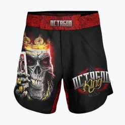 Spodenki treningowe męskie Octagon King 2 MMA. Czarne krótkie spodenki sportowe męskie OCTAGON, l, bez wzorów. Za 149.99 zł.