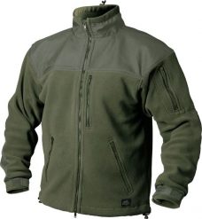 Helikon-Tex polar Helikon Classic Army olive green XL. Zielone bluzy męskie HELIKON-TEX, m, bez wzorów, z polaru, bez kaptura. Za 224.68 zł.