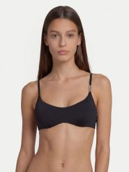 Guess Góra od bikini E5GJ11 MC040 Czarny. Czarne bikini damskie Guess, l, z aplikacjami. Za 269.99 zł.