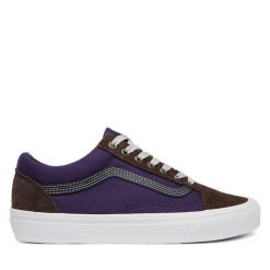 Tenisówki Vans. Fioletowe trampki i tenisówki damskie Vans, bez wzorów, bez zapięcia. Za 399.99 zł.