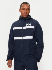 Helly Hansen Kurtka żeglarska Salt Striped Windbreaker Jkt 34453 Granatowy Regular Fit. Niebieskie kurtki męskie Helly Hansen, l, bez wzorów, z syntetyku, żeglarskie. Za 349.99 zł.