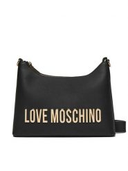 LOVE MOSCHINO Torebka JC4025PP1MKD0000 Czarny. Czarne torebki do ręki damskie Love Moschino, bez wzorów, ze skóry, bez dodatków. Za 459.99 zł.