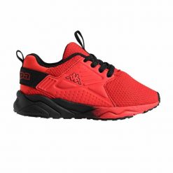 Kappa Malone Chłopięce Czerwono-Czarne Trampki. Czarne trampki i tenisówki chłopięce Kappa, bez wzorów, z gumy, bez zapięcia. Za 236.90 zł.