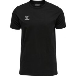 Bawełniana koszulka Hummel Move Grid. Czarne koszulki sportowe męskie Hummel, xl, bez wzorów, z bawełny, bez kołnierzyka, bez ramiączek, do piłki nożnej. Za 150.00 zł.