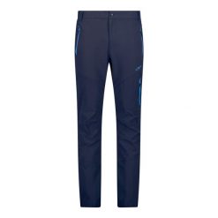 Spodnie męskie turystyczne CMP 30T2517. Niebieskie spodnie sportowe męskie CMP, na lato, m, bez wzorów, trekkingowe. Za 425.00 zł.