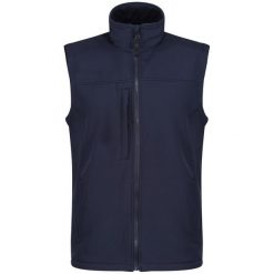 Ocieplana Męska Softshell. Niebieskie kurtki męskie Regatta, m, bez wzorów, z softshellu, sportowe, bez kaptura. Za 133.99 zł.