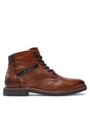 Bugatti Trzewiki 3318373C4000 Brązowy. Brązowe botki męskie Bugatti, bez wzorów, ze skóry, bez zapięcia. Za 399.99 zł.