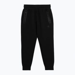 Spodnie męskie Pitbull Dogwood Track Pants. Czarne spodnie sportowe męskie PITBULL, m, bez wzorów, na fitness i siłownię. Za 199.99 zł.