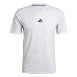 Koszulka Sportowa Męska Adidas Power Workout. Białe koszulki sportowe męskie Adidas, m, bez wzorów, bez kołnierzyka, bez ramiączek, na fitness i siłownię. Za 244.10 zł.