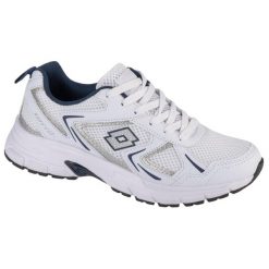Buty sportowe Sneakersy damskie, Kitaura. Białe obuwie sportowe damskie Lotto, bez wzorów, z gumy, trekkingowe. Za 159.00 zł.