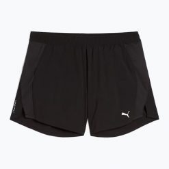 Spodenki do biegania damskie PUMA Run Velocity 5". Czarne szorty sportowe damskie Puma, bez wzorów, sportowe, do biegania. Za 109.99 zł.