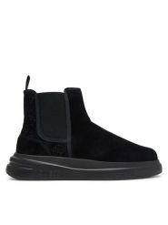 Guess Sztyblety FMFECT LEA10 Czarny. Czarne botki męskie Guess, z aplikacjami, bez zapięcia. Za 674.99 zł.