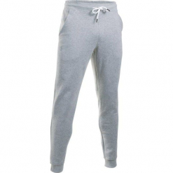 Under Armour Spodnie Treningowe Storm Rival Cotton Jogger True Gray Heather Steel Xxl. Brązowe spodnie sportowe męskie Under Armour, z dresówki. W wyprzedaży za 179.00 zł.