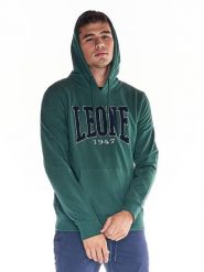 Bluza z bawełna z kaptur na co dzień na siłownię. Niebieskie bluzy męskie LEONE 1947 APPAREL, xl, bez wzorów, z bawełny, bez kaptura, na fitness i siłownię. Za 147.31 zł.