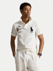 Polo Ralph Lauren Polo 710B21921003 Biały Regular Fit. Białe koszulki polo męskie Polo Ralph Lauren, l, bez wzorów, z bawełny, bez ramiączek. Za 949.99 zł.